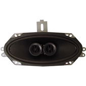Bracketed Dual Voice Coil Dash Speaker, 140 Watts