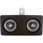 Kenwood Bracketed Dual Dash Mount Speaker, 40 Watts
