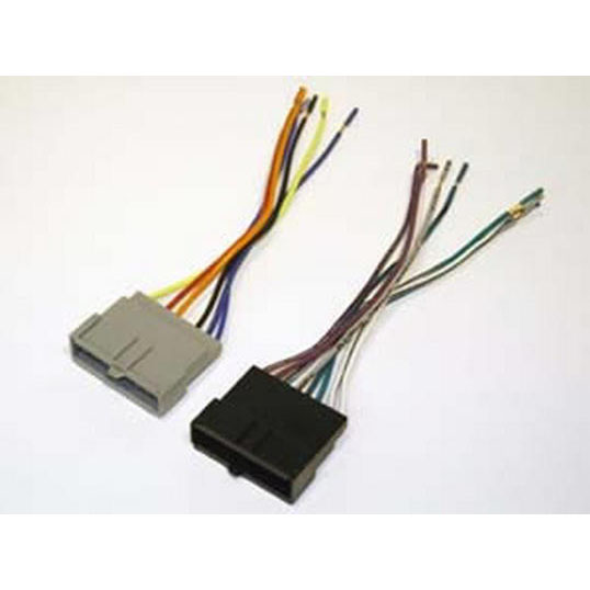 Scosche 1986-97 Ford Power/Speaker wire harness: Classic ... 02 chevy impala stereo wire harness 