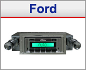 Custom Autosound Ford Classic Car Radio, Vintage Car Audio, Classic Car Stereos
