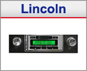 Custom Autosound Lincoln Classic Car Radio, Vintage Car Audio, Classic Car Stereos