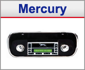 Custom Autosound Mercury Classic Car Radio, Vintage Car Audio, Classic Car Stereos