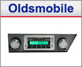 Custom Autosound Oldsmobile Classic Car Radio, Vintage Car Audio, Classic Car Stereos
