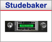 Custom Autosound Studebaker Classic Car Radio, Vintage Car Audio, Classic Car Stereos