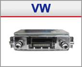 Custom Autosound VW Classic Car Radio, Vintage Car Audio, Classic Car Stereos