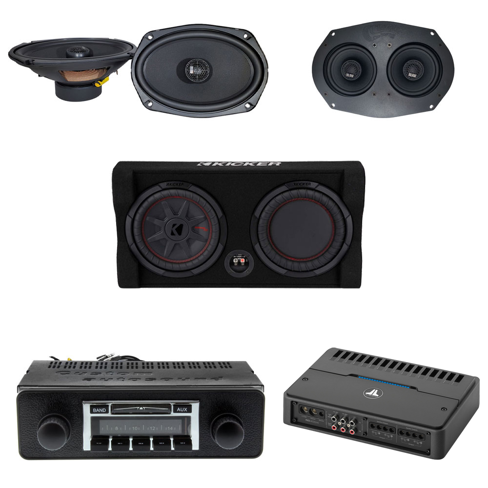 19711979 VW Super Beetle BLAM Premium Stereo Kit CAMVWSBBLAMPSK