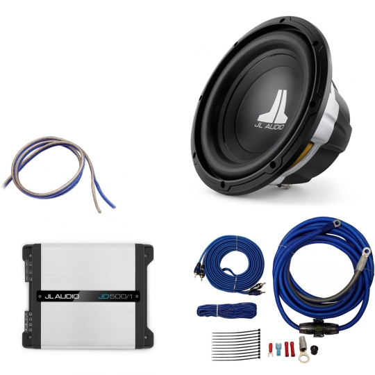 JL Audio 10W0v3-4 Subwoofer Kit: 10W0v3-SK