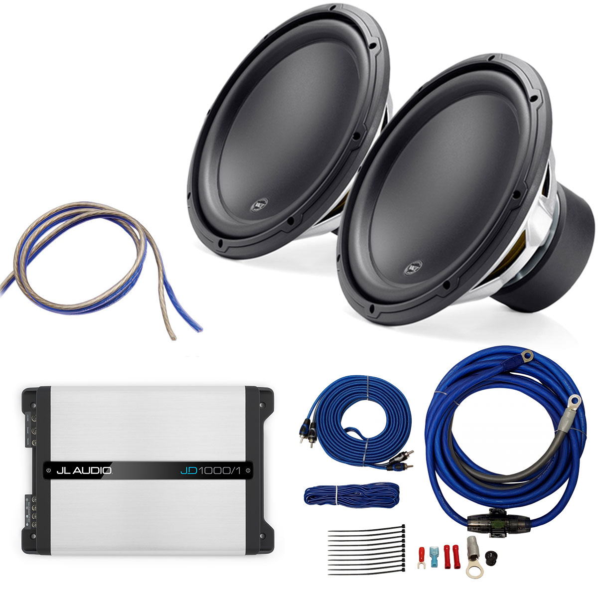 12W3v3-4 - Car Audio - Subwoofer Drivers - W3v3 - JL Audio