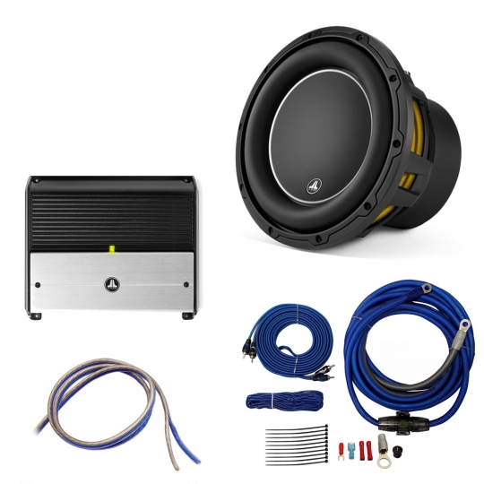 Jl Audio 10w6v3 D4 With Xd600 1v2 600 Watt Subwoofer Kit 10w6v3 D4 Xd600 1