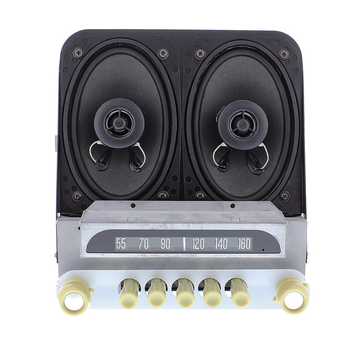 1951-1952 Chevy Radio w/ Speaker with Bluetooth OE Replica