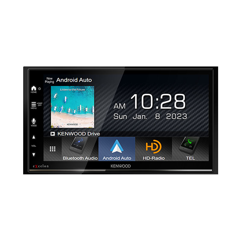Kenwood eXcelon DMX709S 6.8" Double DIN Media Receiver with Apple Car