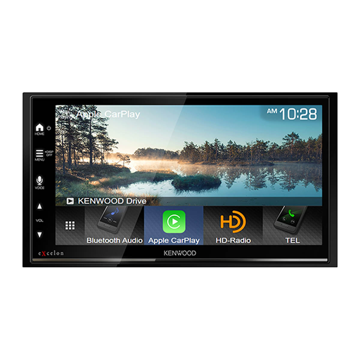 Kenwood DMX809S Excelon Double DIN Radio with Wireless Apple Car Play