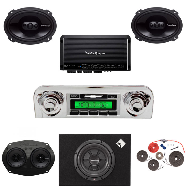 1959-1960 Impala Rockford Fosgate Premium Stereo Kit