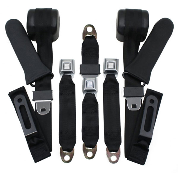 197174 Mopar A B E Body Seat Belts 3 Point Conversion Bench Seat