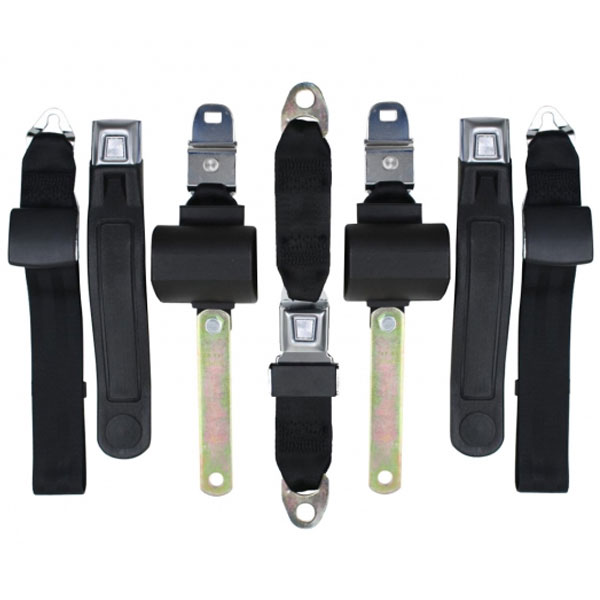 197174 Mopar A B E Body Retractable Lap Seat Belts with Shoulder