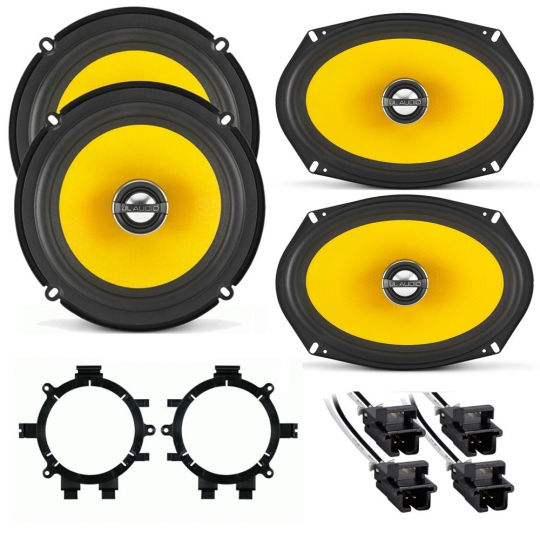 1995-2006 GM Full Size Truck JL Audio C1 Speaker Package: GMT-95