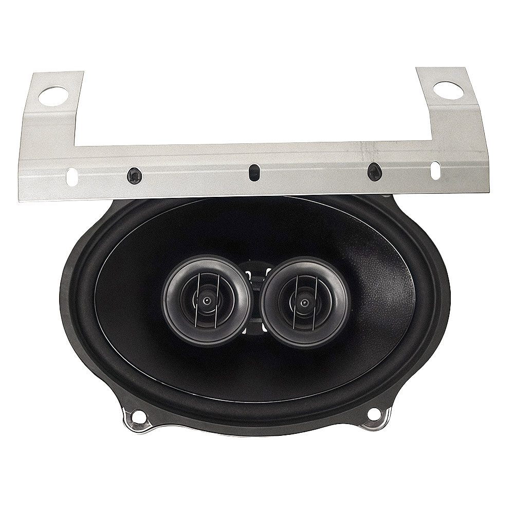 Bracketed Dual Voice Coil Dash Speaker 140 Watts