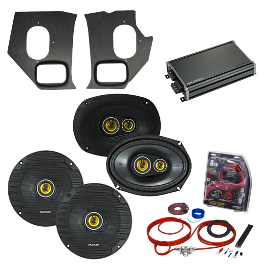 Kicker CS Series 1958 Impala Kick Panel Amp & Speaker Kicker CS Series 1958 Impala Kick Panel Amp & Speaker