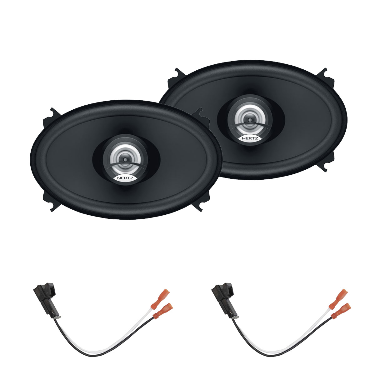 【100 5H 17】du lexel／ドゥレクセル 4本 1995-2006 GM Truck Rear Hertz Dieci Speaker Package: R-GMT-95-06-DCXSK