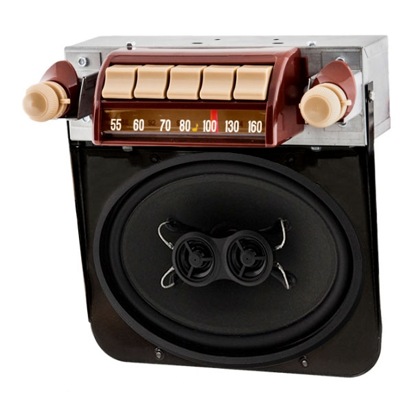 Vintage Chevy Truck Radio