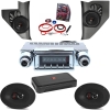 JBL 1957 Chevy Stereo System Package with Kick Panel Speakers