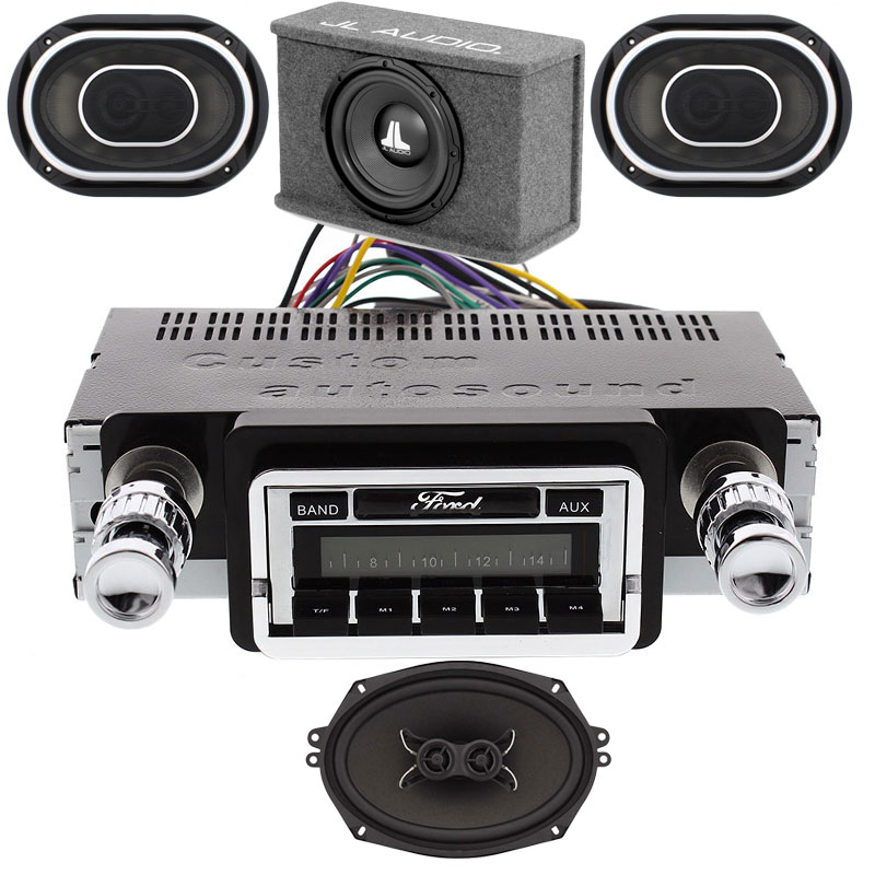 19641965 Ford Falcon Radio With Bluetooth USA740 CAMFA740