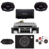 1967-1968 Camaro Rockford Fosgate Premium Stereo Kit w/ Black Bezel