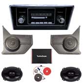 1967-1968 Mustang Radio & Speaker Packages