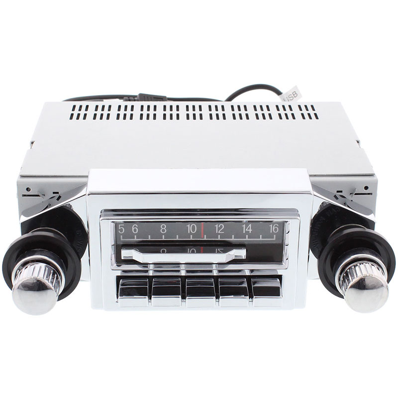 19681976 Corvette Slidebar Radio with Bluetooth CAMCVMVSBR2