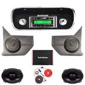 1969-1973 Mustang Radio & Speaker Packages