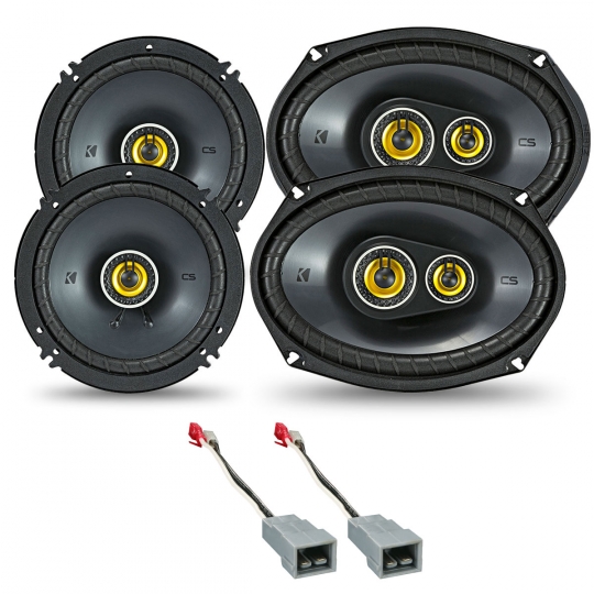 1982-1986 Ford F150 Kicker CS Speaker Upgrade Package