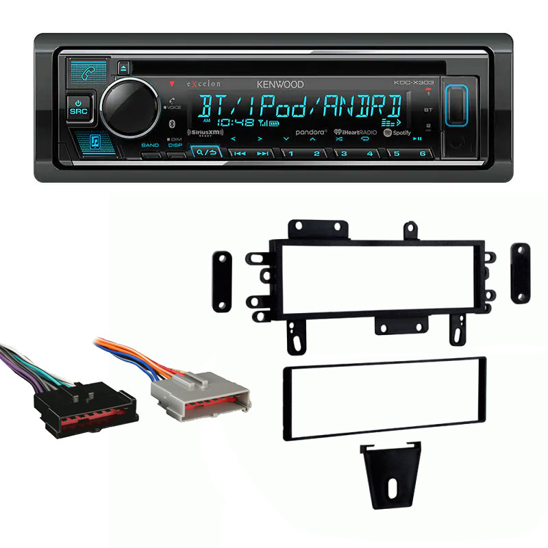 Kenwood 19921996 Ford F Series Truck Radio with CD & Bluetooth KNW