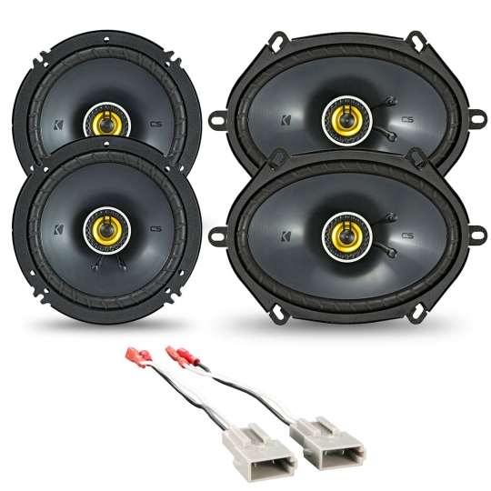 1992-1996 Ford F Series Kicker CS Speaker Upgrade Package
