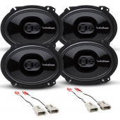 Ford F250/F350 Extended Cab 97-99 Truck Kicker Factory 5x7 6x8 Coaxial Speaker Replacement (2) CS684 Package Ford F250/F350 Extended Cab 97-99 Truck Kicker Factory 5x7 6x8 Coaxial Speaker Replacement (2) CS684 Package