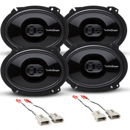 1997-1998 Ford F150 Rockford Fosgate Punch Series Speaker Upgrade Package