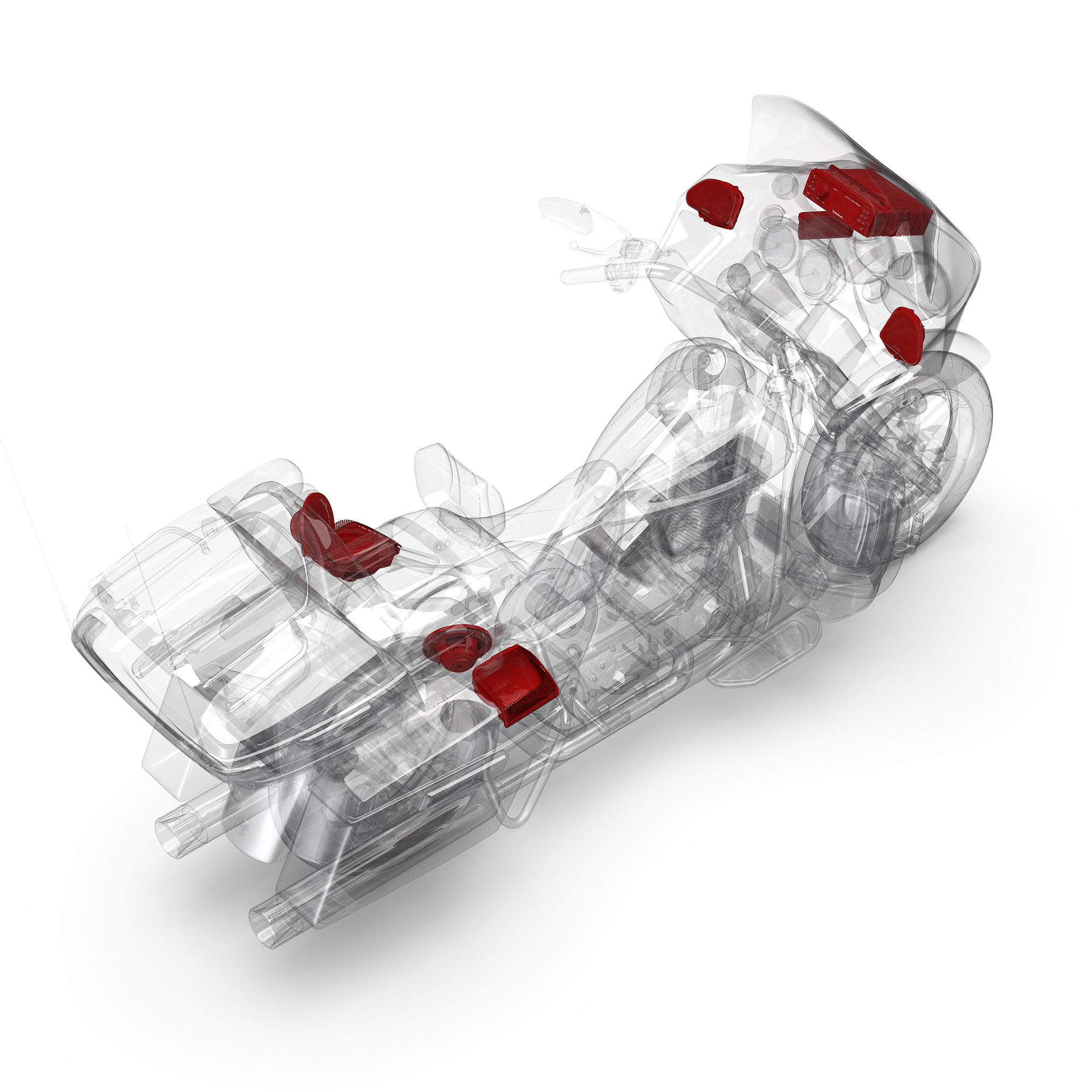 1998-2013 Harley Davidson Road Glide Ultra Stereo Kits