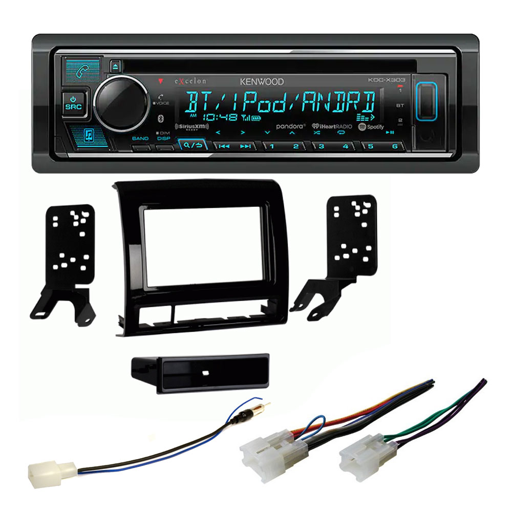 20052015 Toyota DIN Radio with CD and Bluetooth KNWTTAC0515