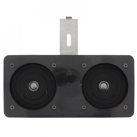 Custom Autosound 2008 Dual Dash Speaker with Bracket: 2008