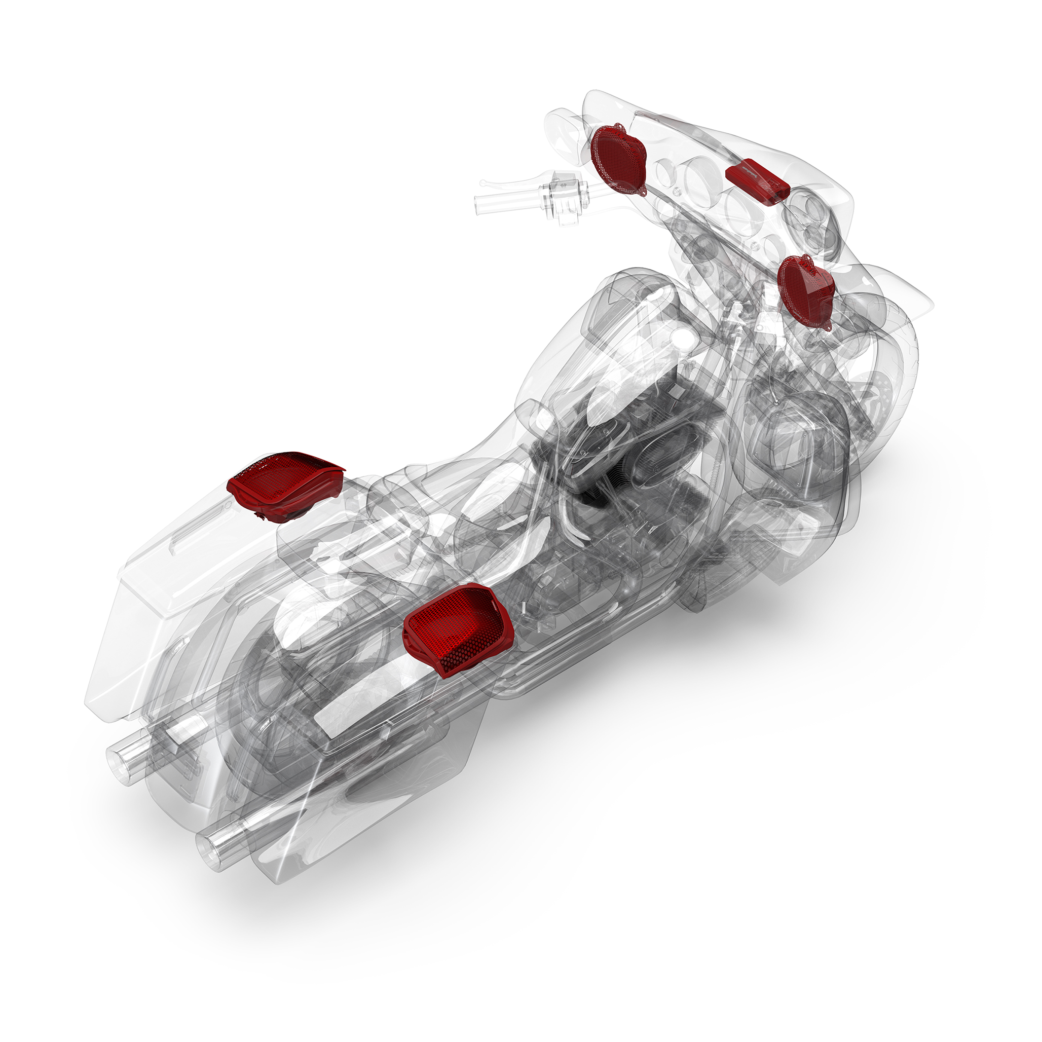 2014+ Harley Davidson Road Glide & Street Glide Stereo Kits