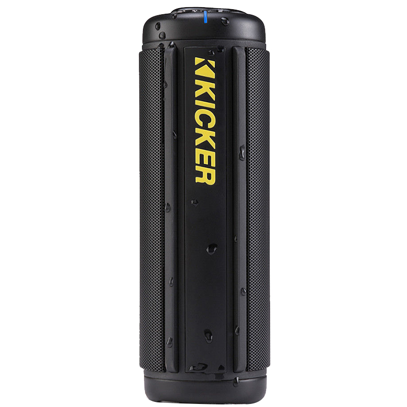 Kicker KPw2 Portable Wireless Speaker Black/Yellow 42KPW2B