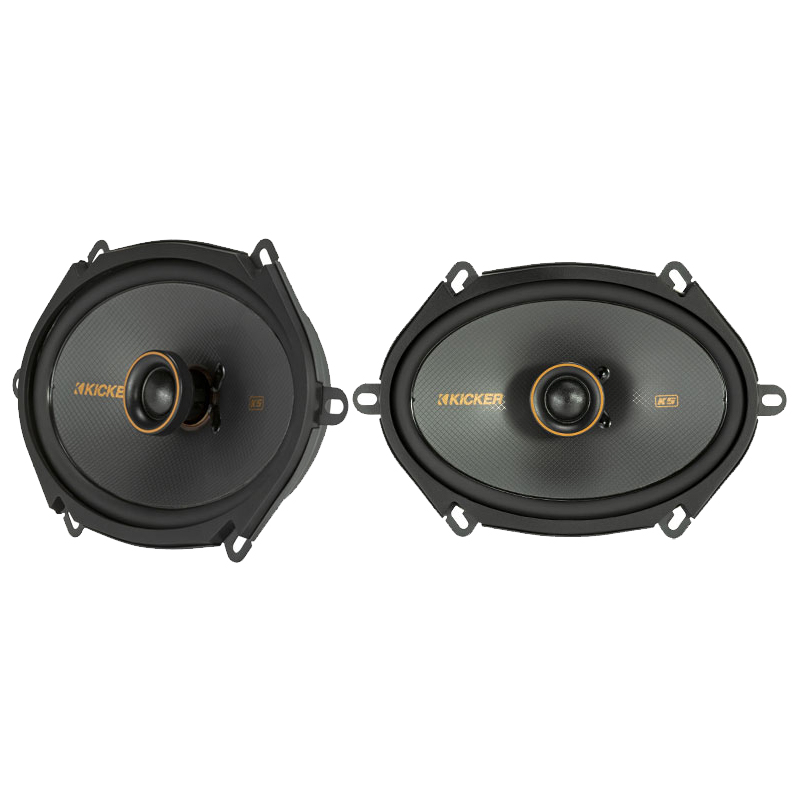 Kicker KSC680 6x8 KS Series Coaxial Speakers 4 Ohm Pair 47KSC6804