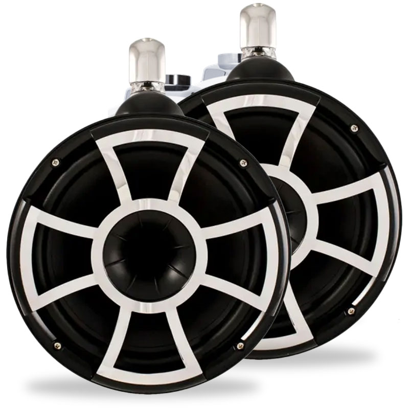 8.8 Inch and Larger Marine Tower Speakers