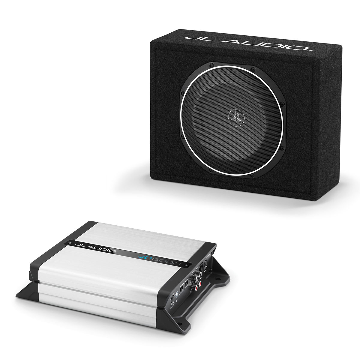 JL Audio 10" TW1 CS110LGTW12 & JD500/1 10 Inch Subwoofer Kit CS110LG