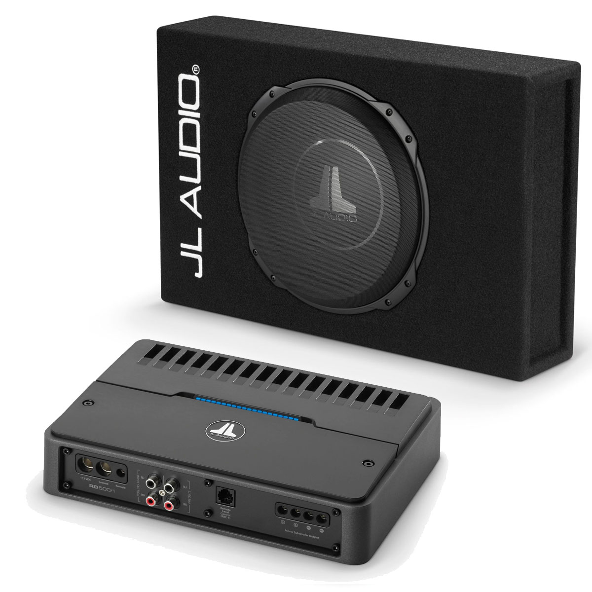 JL Audio TW3 CS112LGTW3 and RD500/1 12 Inch Subwoofer Kit CS112LGTW3