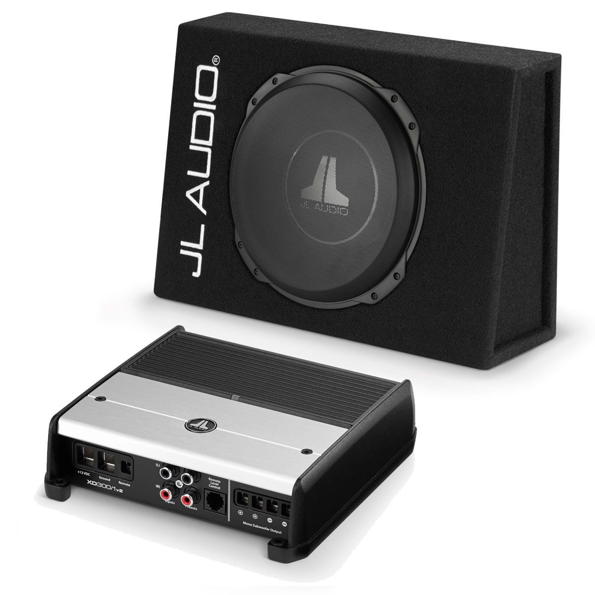 JL Audio TW3 CS112TGTW3 and XD300/1v2 12 Inch Subwoofer Kit CS112TG