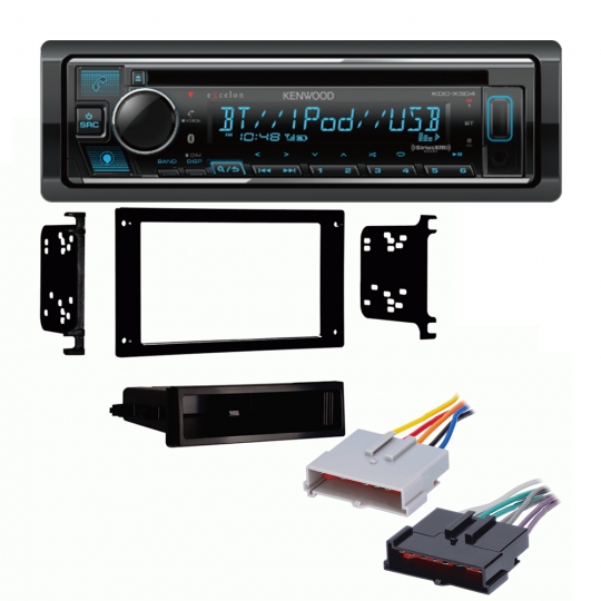 Kenwood 1987-1993 Mustang Radio with Bluetooth CD USB & AUX: KNW