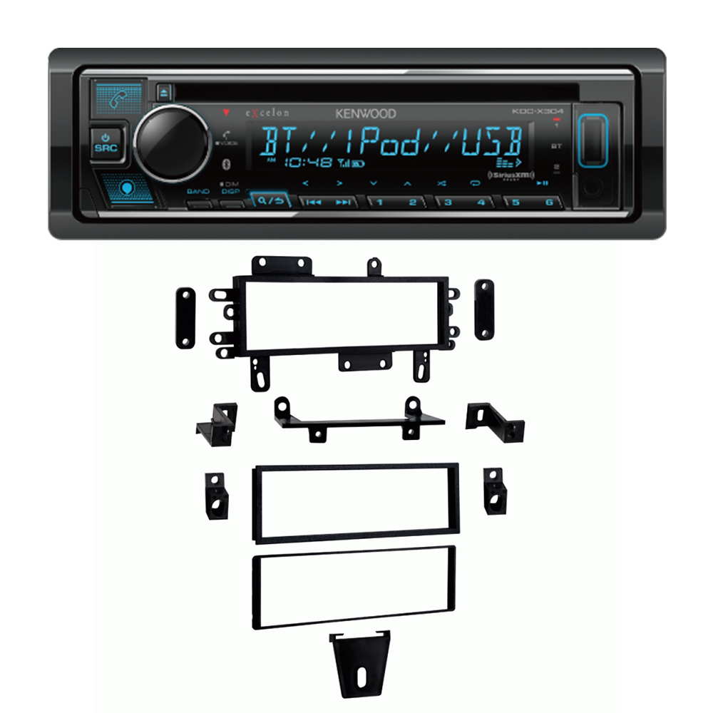 Kenwood 1994-1998 Mustang Radio with Bluetooth CD USB & AUX: KNW-FMUS-9498