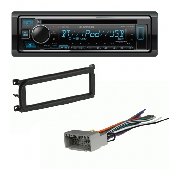 Kenwood 2003-2006 Jeep Wrangler TJ Radio with Bluetooth CD USB and AUX:  KNW-JTJ-0306