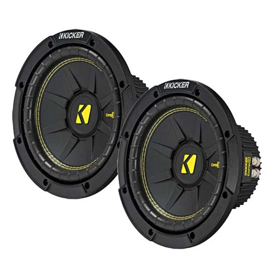 Kicker Dual Comp C 8 Inch Subwoofer Amplifier Recommendation