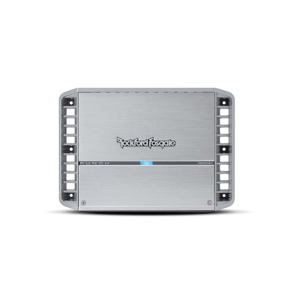 Rockford Fosgate PM400X4 Punch Marine 400 Watt 4 Channel Amplifier PM400X4